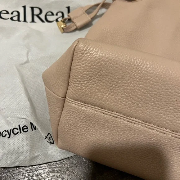 Tory Burch Tan/pink Leather Tote Bag - Picture 5 of 13